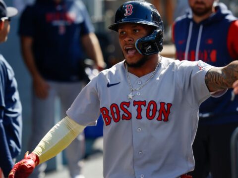 Rafaela homers for 3rd straight game as the Red Sox beat the Dodgers 8-4 for 3-game sweep Rafaela homers for 3rd straight game as the Red Sox beat the Dodgers 8-4 for 3-game sweep