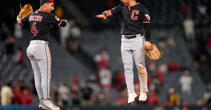 Ramírez has 5 RBIs and Kwan gets 5 hits to rally streaking Guardians past Angels 8-6 in 10 innings