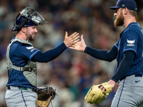 Richie Palacio, Victor Mesa Jr. lead the Rays past the Mariners, 3-2 Richie Palacio, Victor Mesa Jr. lead the Rays past the Mariners, 3-2