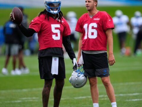 Teddy Bridgewater steps away from Lions, leaving question at backup QB