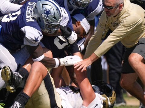 Tempers are flaring, fists are flying around the NFL during joint practices Tempers are flaring, fists are flying around the NFL during joint practices
