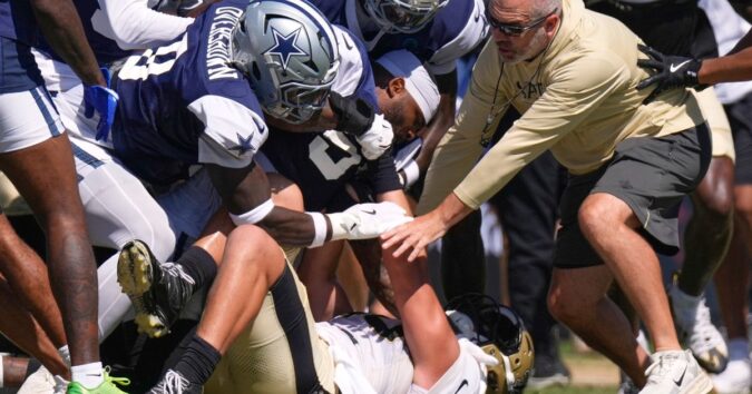 Tempers are flaring, fists are flying around the NFL during joint practices