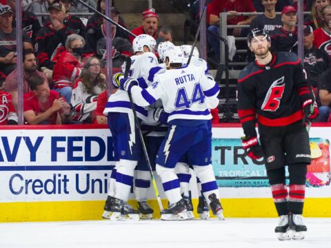 The Canes and the Bolts clashed as division foes in a fun weather-based duel in 2021