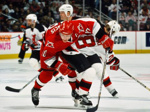 The Hurricanes tried dancing with the Devils in 2001, but they were badly burned The Hurricanes tried dancing with the Devils in 2001, but they were badly burned