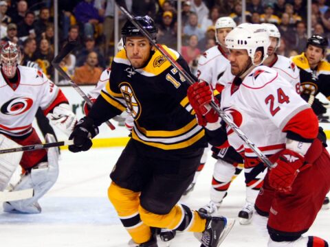 The villain becomes a hero in Boston to help the Hurricanes avoid a total collapse