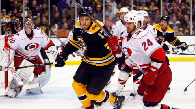 The villain becomes a hero in Boston to help the Hurricanes avoid a total collapse