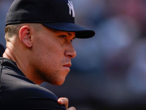 Three-time MVP Aaron Judge plays catch for first time in rehab from broken rib, return date unclear Three-time MVP Aaron Judge plays catch for first time in rehab from broken rib, return date unclear