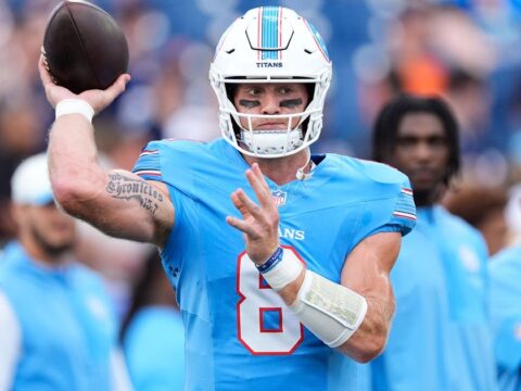 Titans cut quarterback Will Levis, Giants keep Odell Beckham Jr. as NFL teams trim their rosters