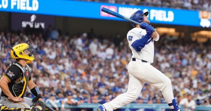 Tommy Edman delivers a 2-strike, 10th-inning walk-off single as the Dodgers edge the Pirates 5-4
