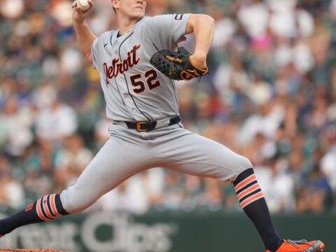 Troy Melton runs scoreless streak to 14 innings as Tigers beat Mariners 8-0 for 4th straight win