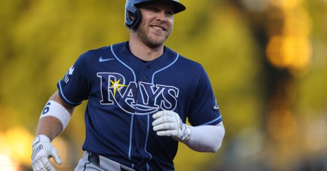 Walls HRs from both sides of the plate for 2nd time in his career as Rays beat A's 12-4