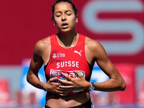 Werro gets spot in 800m final after tumble in semifinal at European championships Werro gets spot in 800m final after tumble in semifinal at European championships