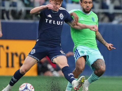 Whitecaps deal Sounders club-record seventh straight MLS defeat with 2-0 victory