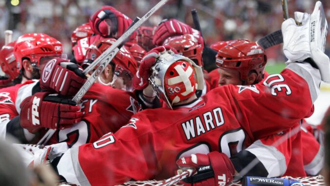 With a spot in the Final on the line, the Hurricanes survived a war with the Sabres