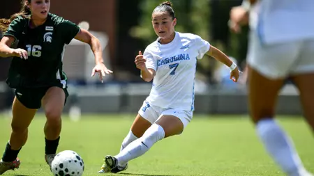 Women’s Soccer Falls To No. 5 Michigan State, 3-2