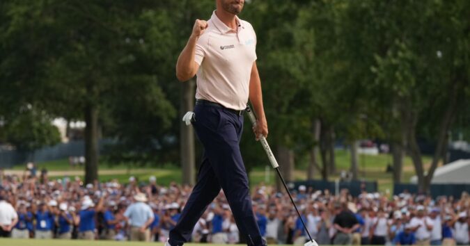 Wyndham Clark holds off McIlroy and Cantlay to capture BMW Championship for 3rd win this year