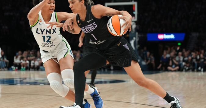 Zandalasini scores 18 as the Valkyries beat the Lynx for 1st time in franchise history, 80-66