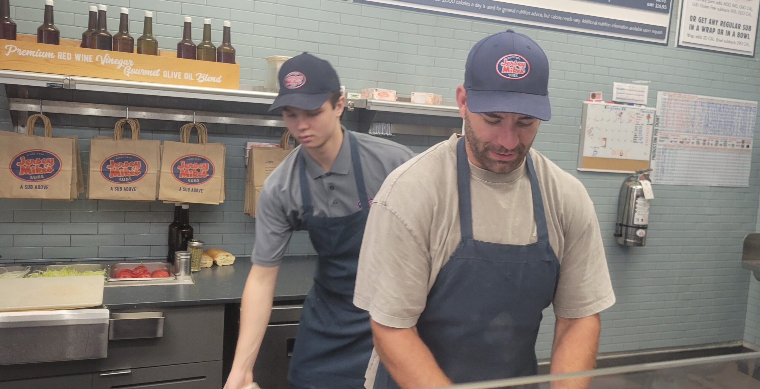 Canes’ Martinook even hustles making sandwiches