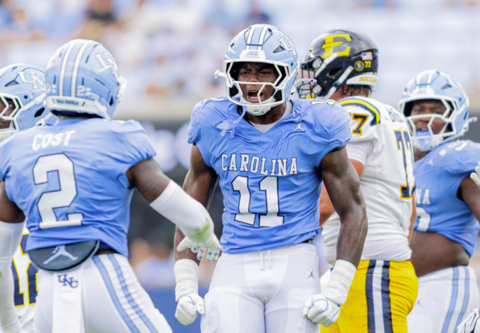 Snap count, rating report: Thurman, Harvey stand out for UNC in rout with many reserves playing