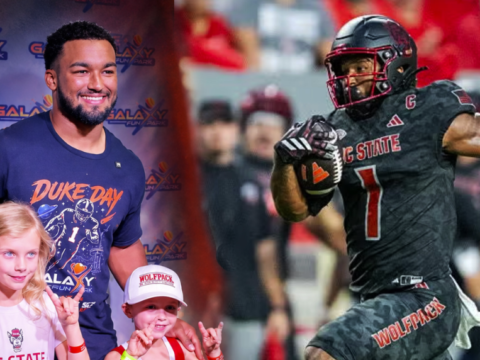 DUKE DOES IT ALL: NC State RB Duke Scott hung with young Pack fans, raised over k for animals, AND ran for 2TDs last week
