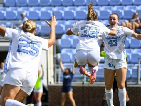 UNC women’s soccer stays at No. 7 ahead of clash with No. 2 Duke; Heels fall in field hockey, volleyball polls