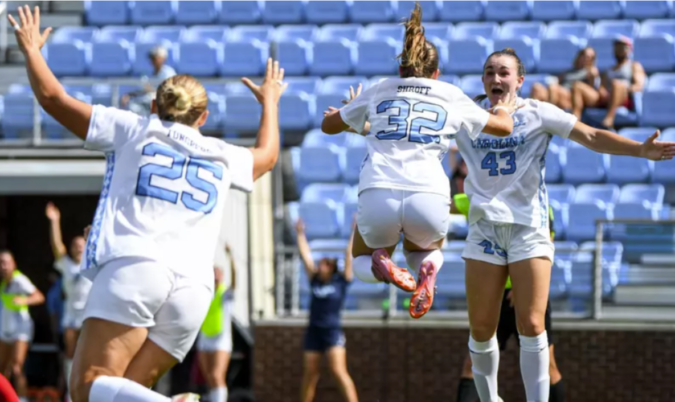 UNC women’s soccer stays at No. 7 ahead of clash with No. 2 Duke; Heels fall in field hockey, volleyball polls