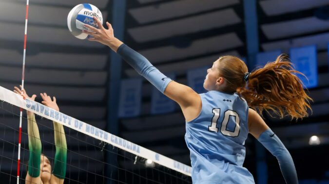 Malone’s career night helps No. 19 UNC stay unbeaten in five-set thriller