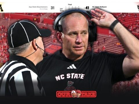 OUR TAKE: NC State Won vs App State, but Time is Running Out to Win Back Wolfpack Nation. OUR TAKE: NC State Won vs App State, but Time is Running Out to Win Back Wolfpack Nation.