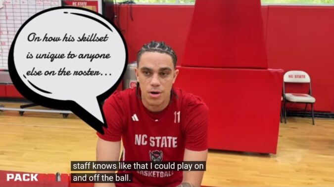 ONE ON ONE: Darius Adams talks new role, improved shot & how Gainey is training him as a floor leader