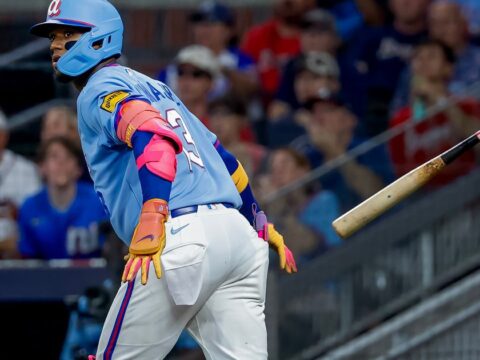 Acuña homers for Braves, Mahle turns in another stellar outing in 12-2 rout of Phillies