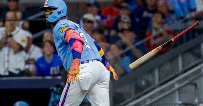 Acuña homers for Braves, Mahle turns in another stellar outing in 12-2 rout of Phillies