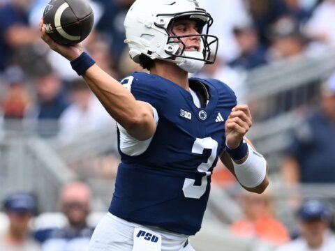 Becht, defense power No. 14 Penn State past Buffalo, 55-13