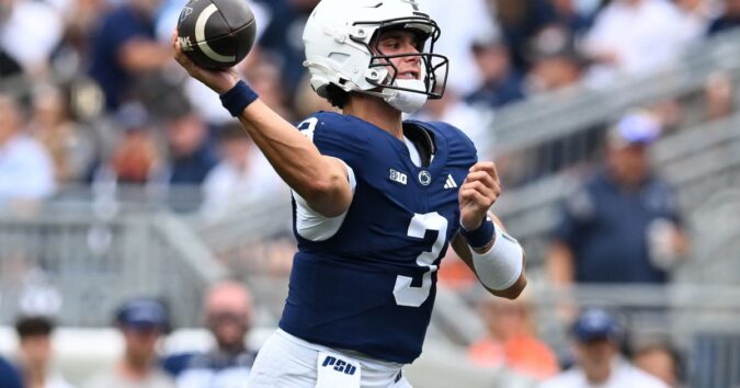 Becht, defense power No. 14 Penn State past Buffalo, 55-13