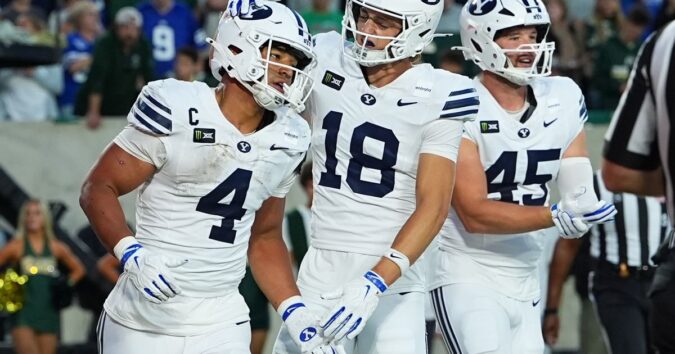 Big 12 is on the rise, landing 3 teams in top 15 of AP Top 25 and jockeying for multiple CFP bids Big 12 is on the rise, landing 3 teams in top 15 of AP Top 25 and jockeying for multiple CFP bids