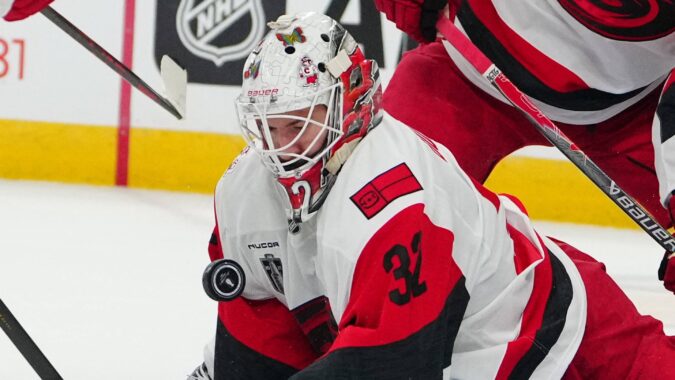 Brandon Bussi is under the most pressure this season as the Hurricanes look to repeat