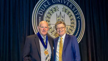 Brooks Presented with Duke University Medal