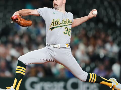 Butler drives in go-ahead run, A's pitchers combine for 18 strikeouts in 7-4 win over Mariners