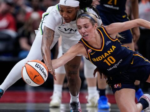 Caitlin Clark and Kelsey Mitchell help Fever keep home-court hope alive with 96-77 win over Lynx Caitlin Clark and Kelsey Mitchell help Fever keep home-court hope alive with 96-77 win over Lynx