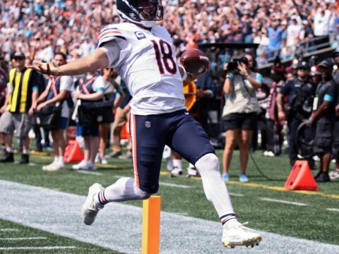 Caleb Williams and Bears trounce Panthers 59-37 in highest-scoring season opener in NFL history
