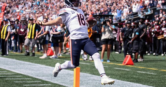 Caleb Williams and Bears trounce Panthers 59-37 in highest-scoring season opener in NFL history