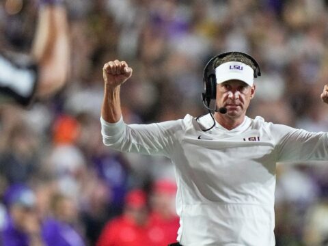 Can’t get enough Lane Kiffin? Mississippi-LSU would be a CFP matchup in bracket based on AP Top 25 Can't get enough Lane Kiffin? Mississippi-LSU would be a CFP matchup in bracket based on AP Top 25