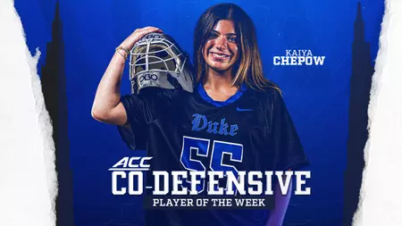 Chepow Tabbed ACC Co-Defensive Player of the Week