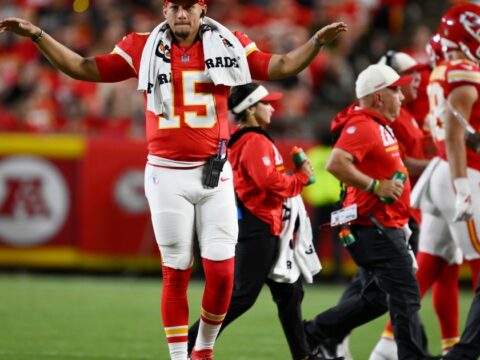 Chiefs QB Patrick Mahomes appears on track to start Week 1 against the Denver Broncos