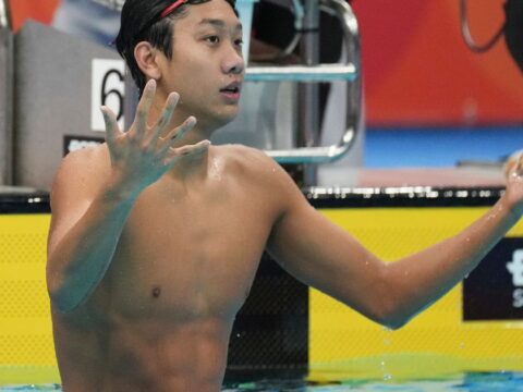 Chinese swimmer Zhang Zhanshuo completes sweep of seven gold medals at the Asian Games Chinese swimmer Zhang Zhanshuo completes sweep of seven gold medals at the Asian Games