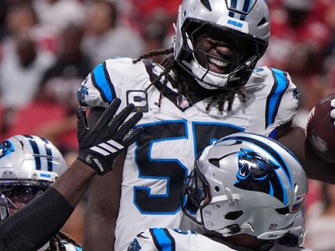 Devin Lloyd is building on his breakout season in Jacksonville with his new team in Carolina