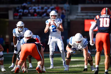 Duke Surges Past Illinois, 31-27, in Road Victory
