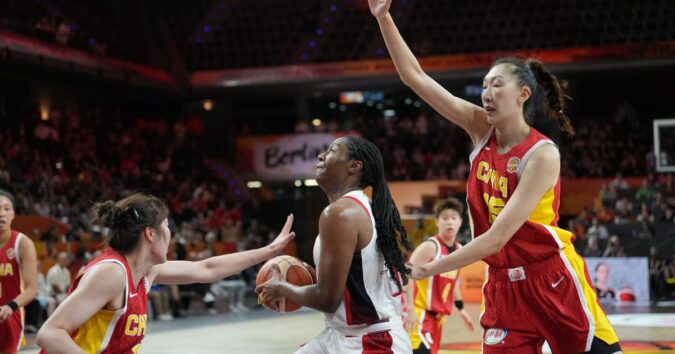 Duo standing 7-foot-3 and 6-10 has teams looking up to China at women’s basketball World Cup
