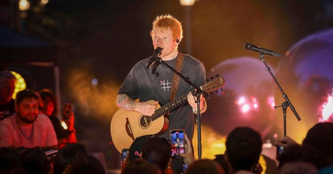 Ed Sheeran says dropping Macklemore over rapper's pro-Palestinian comments was 'promoter’s decision'