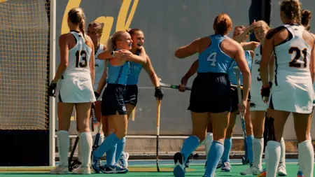 Field Hockey Completes Gold Coast Sweep With 4-0 Shutout Of Cal Field Hockey Completes Gold Coast Sweep With 4-0 Shutout Of Cal