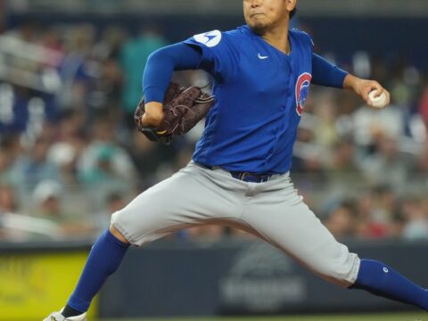 Imanaga pitches 6 sharp innings, Crow-Armstrong doubles, steals 33rd base as Cubs beat Marlins 6-1